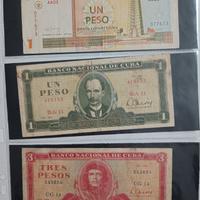 Lotto Banconote Cuba – Pesos Cubani Originali 