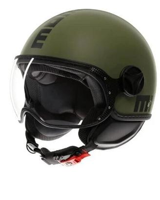 TG S CASCO MOMO DESIGN FGTR CLASSIC VERDE OPACO FR