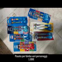 Posate per bimbo e bimba 