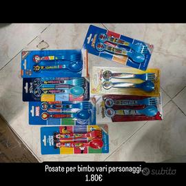 Posate per bimbo e bimba 