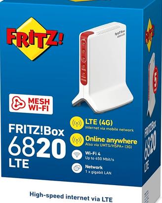 FRITZ BOX Modem LTE Multibanda