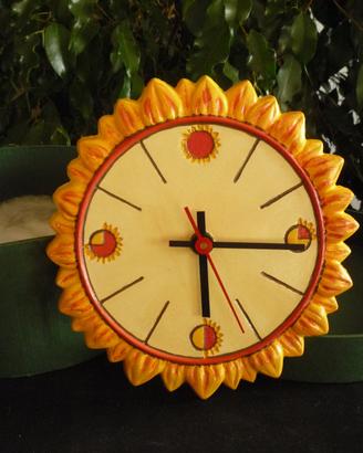 Orologio da parete "Girasole"