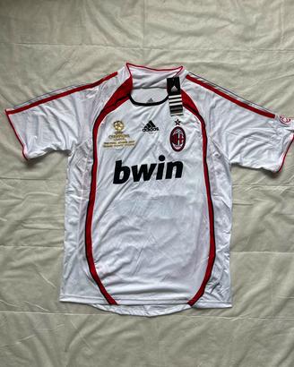Maglia AC Milan Finale Atene 2007 Kakà #22 bianca 