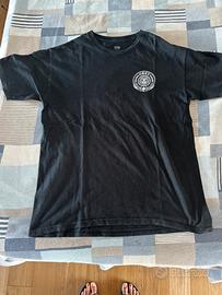 T-shirt Obey nera con logo e stampa posteriore