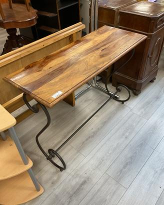 Console legno e ferro