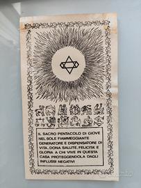 Massoneria: raro scritto apotropaico massonico 