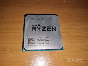 Ryzen 5 2600 + Kit 16GB RAM non testato