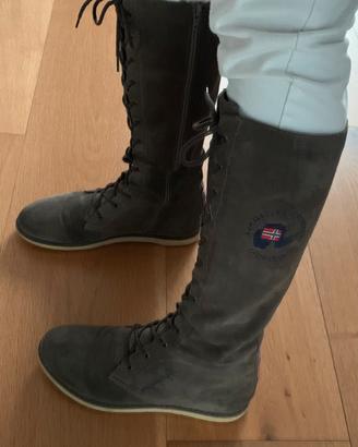 Napapijri stivali donna n. 40 colore grigio