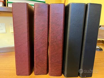 raccoglitori SANREMO 2000 4 anelli (bordeaux/neri)