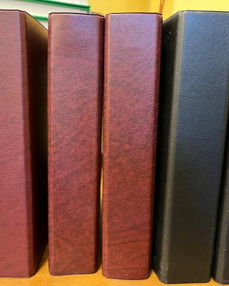 raccoglitori SANREMO 2000 4 anelli (bordeaux/neri)