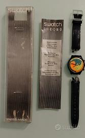 Swatch Chrono Signal Flag SCN101 (1990) Scatola