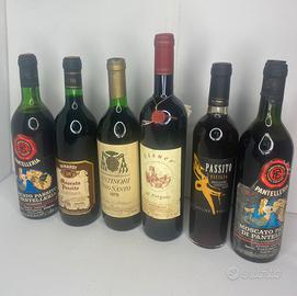 Vini dolci da collezione.