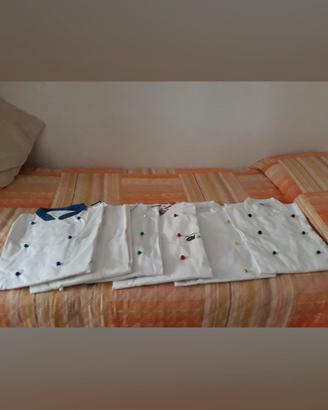 Camici da cuoco con grembiule e cappello 
