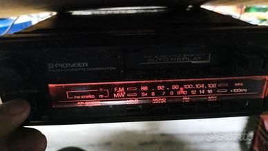 Pioneer KP 2020B autoradio cassette vintage