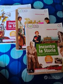 libri " incontra la storia 1-2-3"
