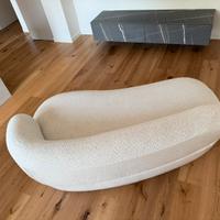 Divano 2 posti in teddy bouclé Alba Westwing