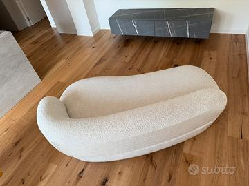 Divano 2 posti in teddy bouclé Alba Westwing