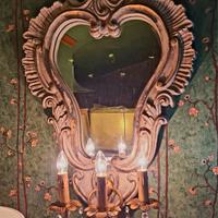 specchio con illuminazione