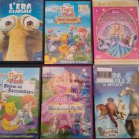 6 dvd cartoni animati