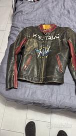 Giubbotto pelle moto MV Agusta