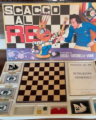 Scacco al Re- Gioco da tavolo Clementoni- 1972