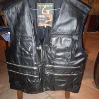 gilet uomo pelle 