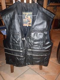 gilet uomo pelle 