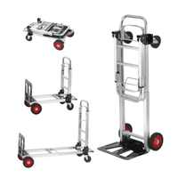 NUOVO Carrello a Mano Pieghevole Alluminio 181kg