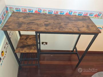 Piano bar + 2 sedie alte