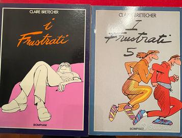 Sette volumi di fumetti di Claire Bretecher