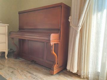 Antico pianoforte verticale tedesco Beyer Furth