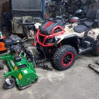 Trincia frontale per quad