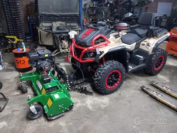 Trincia frontale per quad