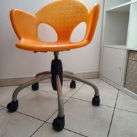 Sedia ufficio o da scrivania per cameretta