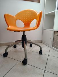 Sedia ufficio o da scrivania per cameretta