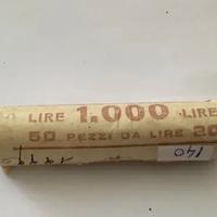 Monete 20 lire 1999 rotolino