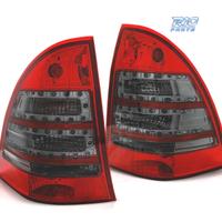 FANALI MERCEDES CLASSE C W203 00-07 LED ROSSO BIAN