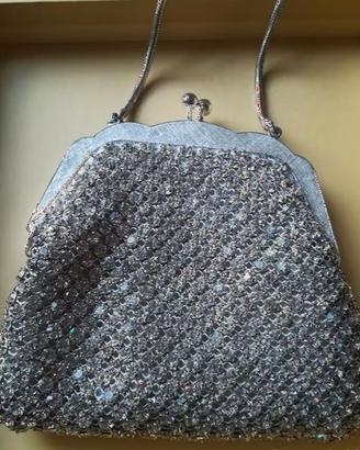 Borsa da sera con brillantini