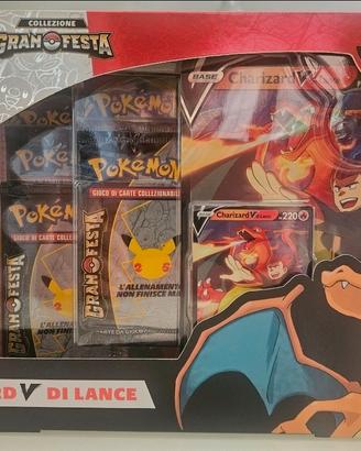 pokemon collezione Charizard V di Lance sealed 25º