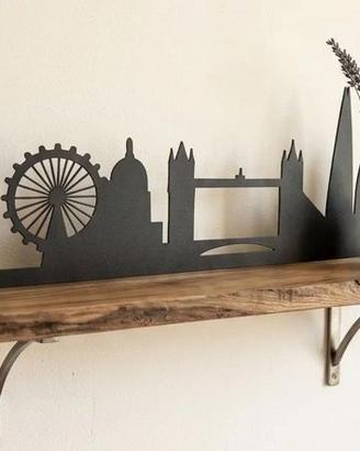 Skyline  Londra Alluminio - Design Parete Tavolo