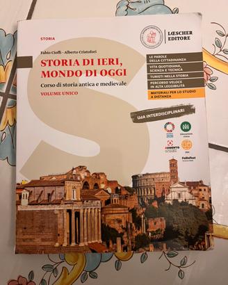 Libro di Storia "Storia di ieri, mondo di oggi"