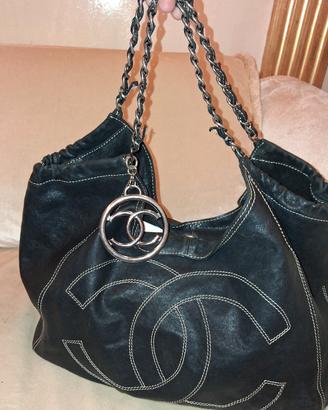 Chanel Coco Cabas XL in Pelle Caviar/Agnello Nera