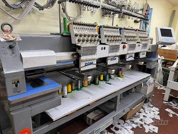 macchina da ricamo 4 teste usata