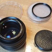 Lente Vintage Revuenon MC 50mm F1.4 per Pentax K