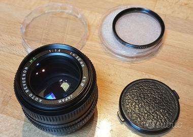 Lente Vintage Revuenon MC 50mm F1.4 per Pentax K