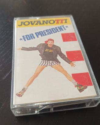 Musicassetta Jovanotti For President originale '88