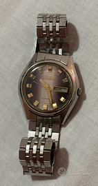 citizen automatic  quadrante marrone sfumato 