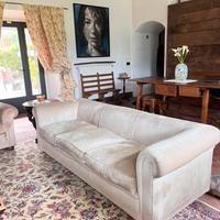 Divani chesterfield velluto di lino