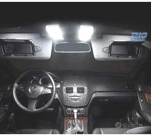KIT 12 LAMPADE LED INTERNE PER MERCEDES CLASSE E W