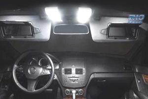 KIT 12 LAMPADE LED INTERNE PER MERCEDES CLASSE E W